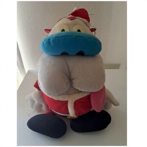 Stimpy Plush * Vintage 1997 Nickelodeon Store 14” w/Original Tag